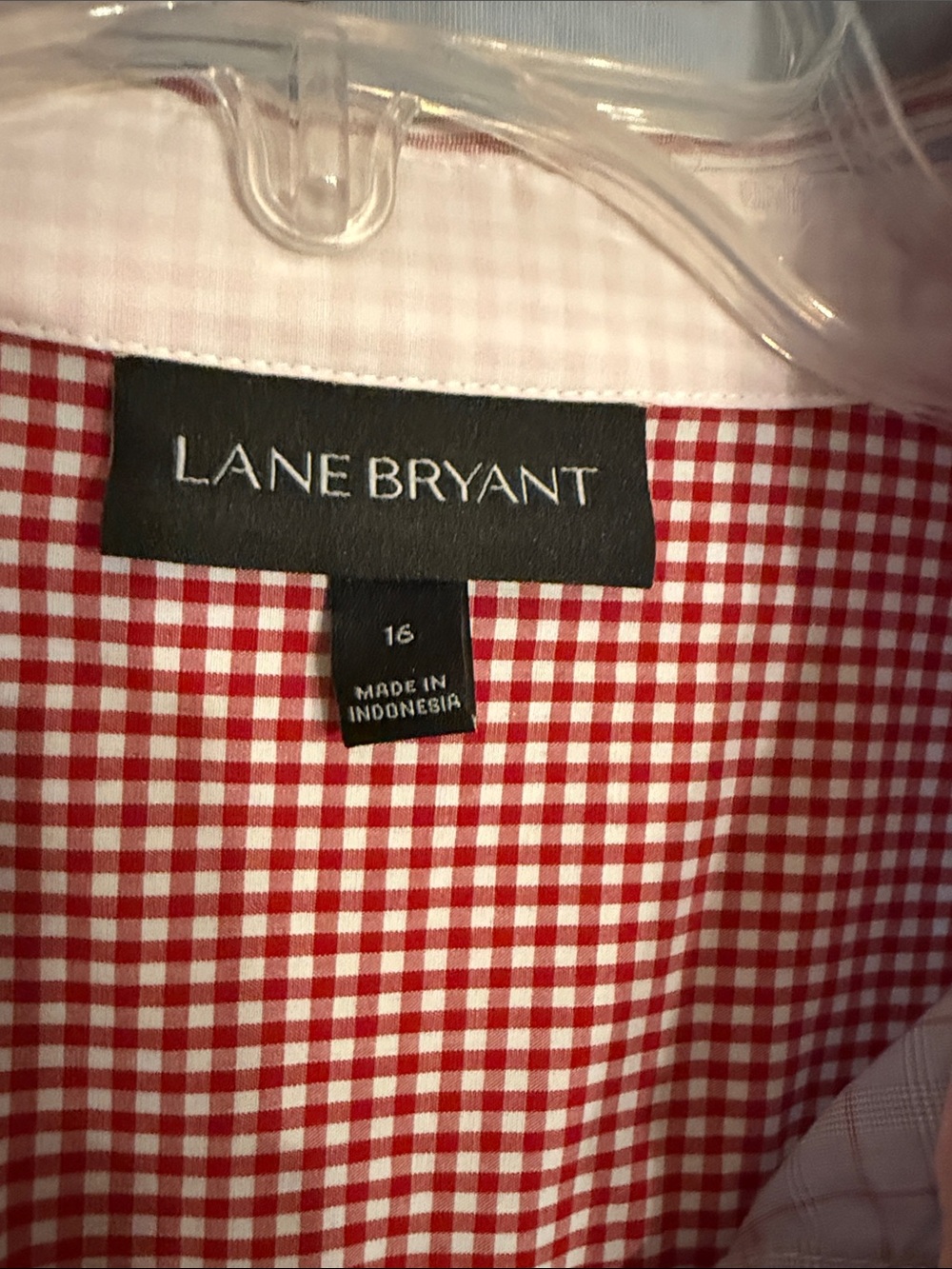 Lane Bryant Multi-Pattern Button-Up Shirt - Picture 3 of 5